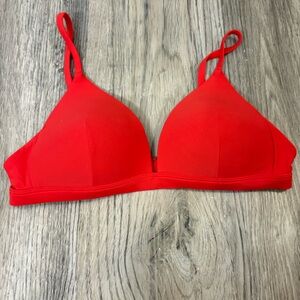 lululemon athletica Red Triangle Bralette Swim Top